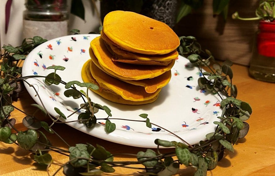 Pancake vegani alla zucca fatti in casa